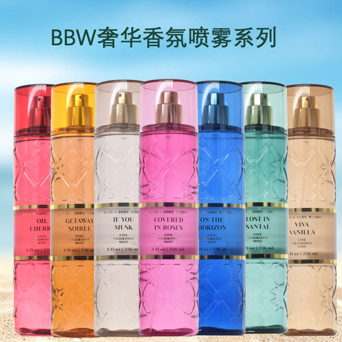 BBW香氛喷雾玫瑰覆盖你是麝香