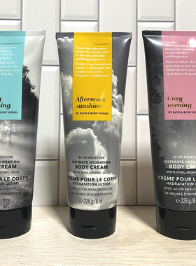 BBW迷雾晨曦舒适夜晚保湿身体霜226G Bath and Body Works
