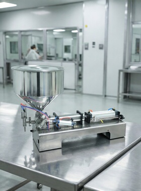 单头膏体灌装机3ml-15000ml食品卫生级膏液两用型灌装充填设备