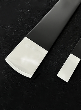 一体式削薄刀黑色手工裁皮刀 铲皮圆刃削薄铲薄 段削斜削 4717