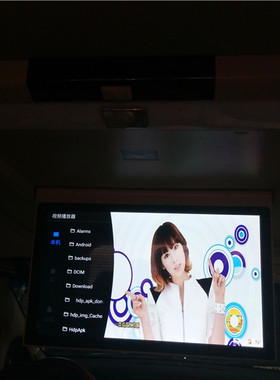 别克GL8车载电视吸顶后排娱乐吸顶电视gl8后排液晶电视宁波实体店