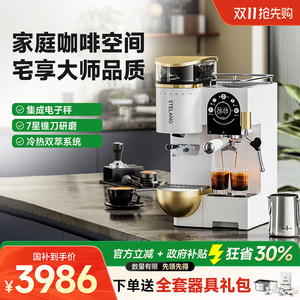 【国补15%】雪特朗ST-560ET咖啡机意式家商用半自动冷萃研磨一体