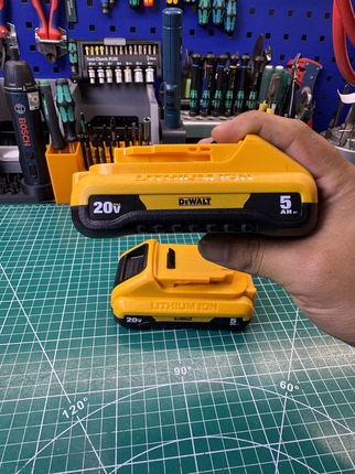 适用得伟18V20V锂电池21700电芯兼容Dewalt20V锂电池适用DCB105