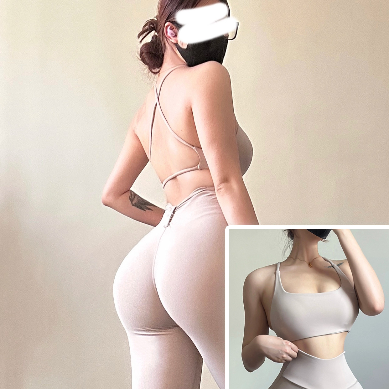 运动内衣女绑带式美背细肩带速干普拉提内搭绑带式瑜伽健身背心女,运动服/休闲服装,运动文胸,淘宝优惠券,粉丝福利购,淘宝优惠卷