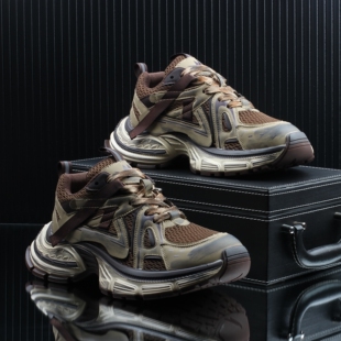 2026春季新款时尚潮流擦色做旧脏脏老爹鞋男款厚底增高透气男鞋子