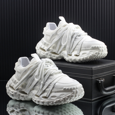 2025冬季新款加绒保暖情侣老爹鞋