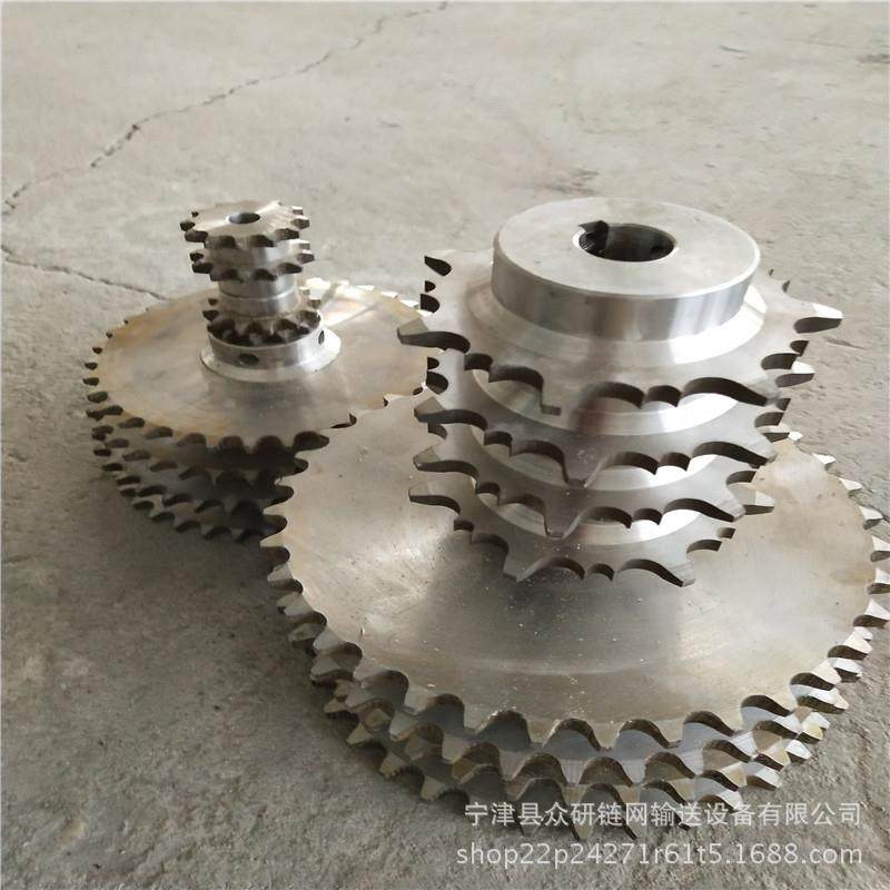 厂家制作各种不锈钢链轮传动链轮齿轮传动件价销售发货快