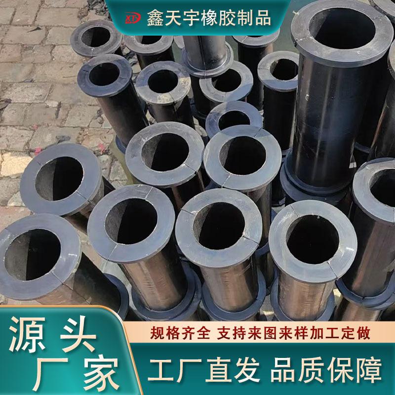 管夹阀胶套 耐磨耐酸碱 复合阀门衬套 气动管夹波纹橡胶保护套图片