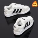 冬季 板鞋 加绒棉鞋 厚底舒适休闲鞋 情侣款 多巴胺穿搭流行潮流鞋 时尚