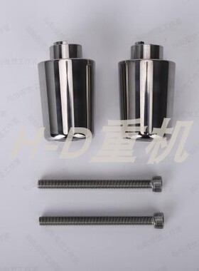 适用于本田金翼Gl1800 F6B 等车手把实心不锈钢堵头防摔堵平衡塞