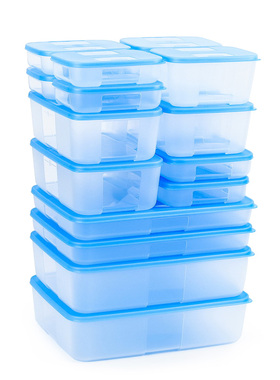 特百惠 冰箱革命冷冻保鲜盒 冷冻之家冷藏密封储藏盒