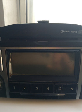 现代IX35高配汽车车载CD主机原车音响USBMP3AUX六碟6碟外置功放