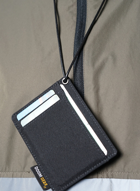 DOOMGEAR正品考杜拉驾驶证卡包 多卡位超薄耐磨耐用挂脖挂绳卡套