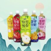 包邮 正品 徐园炖梨1.25升大瓶蜜桃菠萝草莓芒果果肉果汁饮料整箱