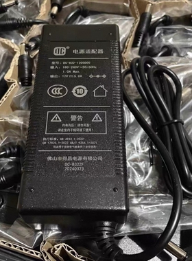 得昌 12v5a 电源适配器线 充电线DC12V5A变压器60W