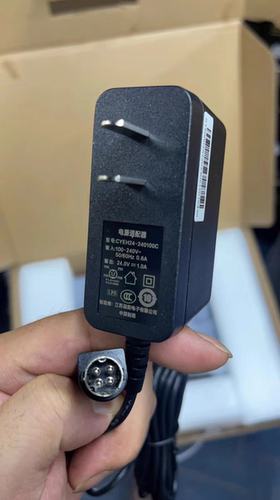 商米D1S D2T2收银款机一体机24V1A充电源适配器线CYEH24-240100C