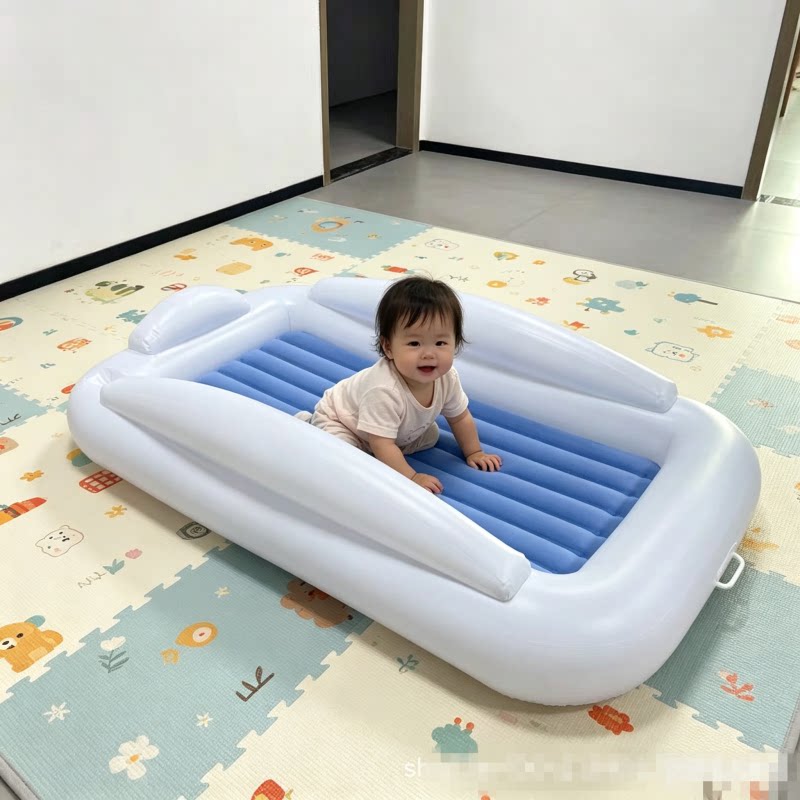 宝宝帐篷充气植绒气垫床水上浮床