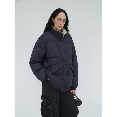 ABow2025廓形鹅绒口袋羽绒服