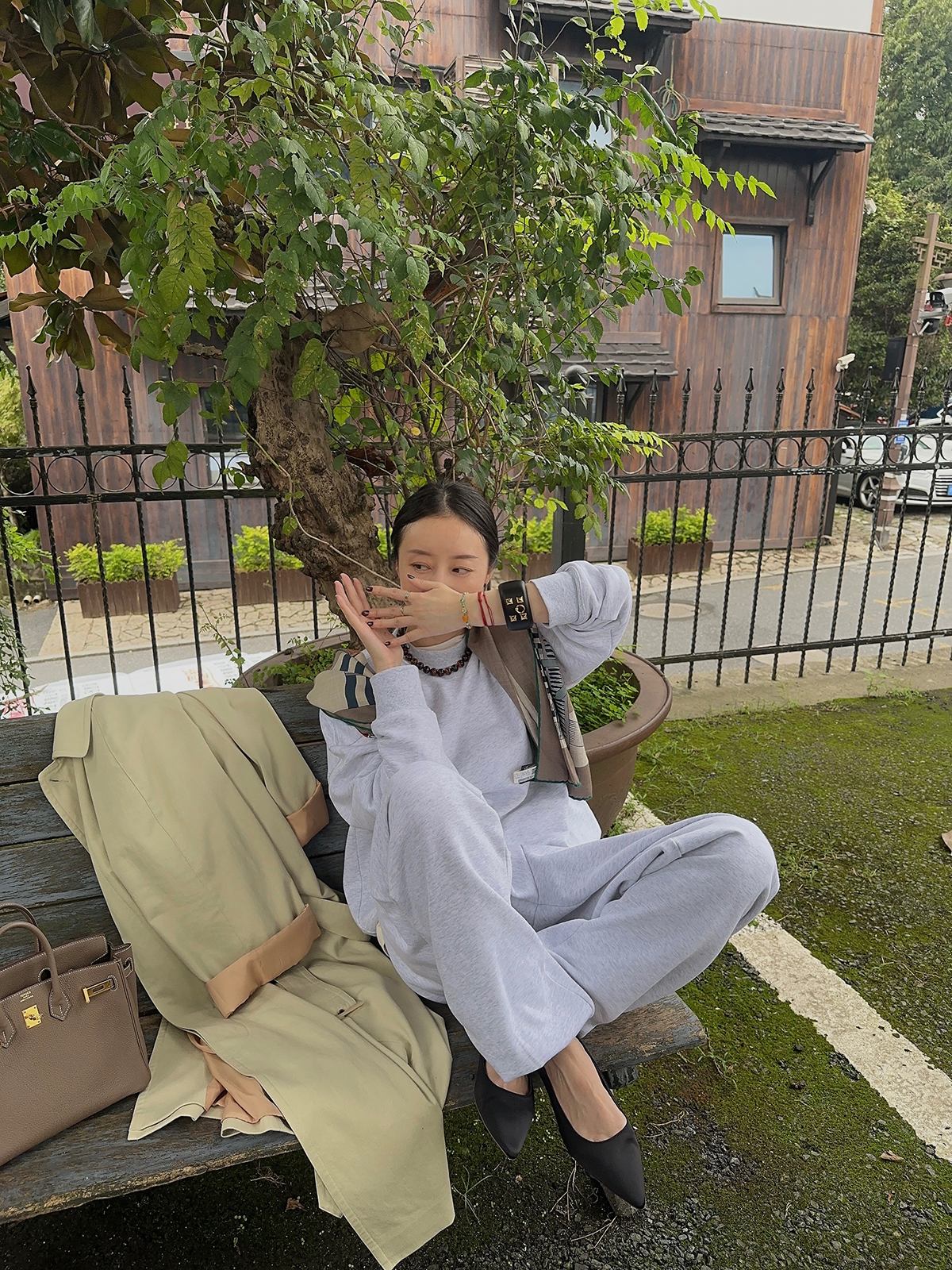 ABow经典row式无缝卫衣运动套装