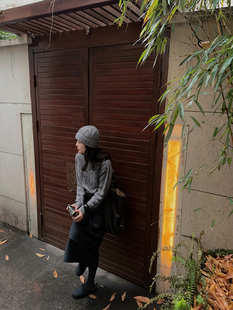 复古麻花圆领绞花毛衣 「迎春」LP羊毛羊绒经典 2024 帽子 Bow