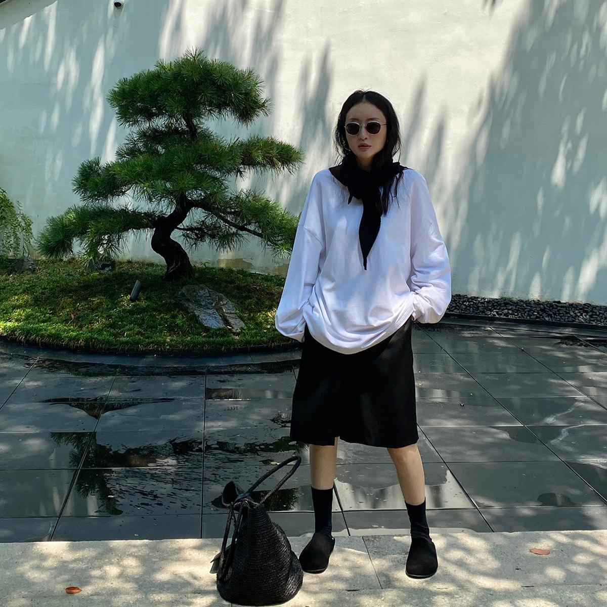 ABow2024经典简洁棉针织运动套装