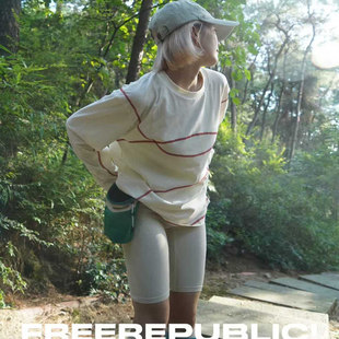 《山野脉络》户外休闲运动徒步登山速干衣印花长袖T恤防晒男女款