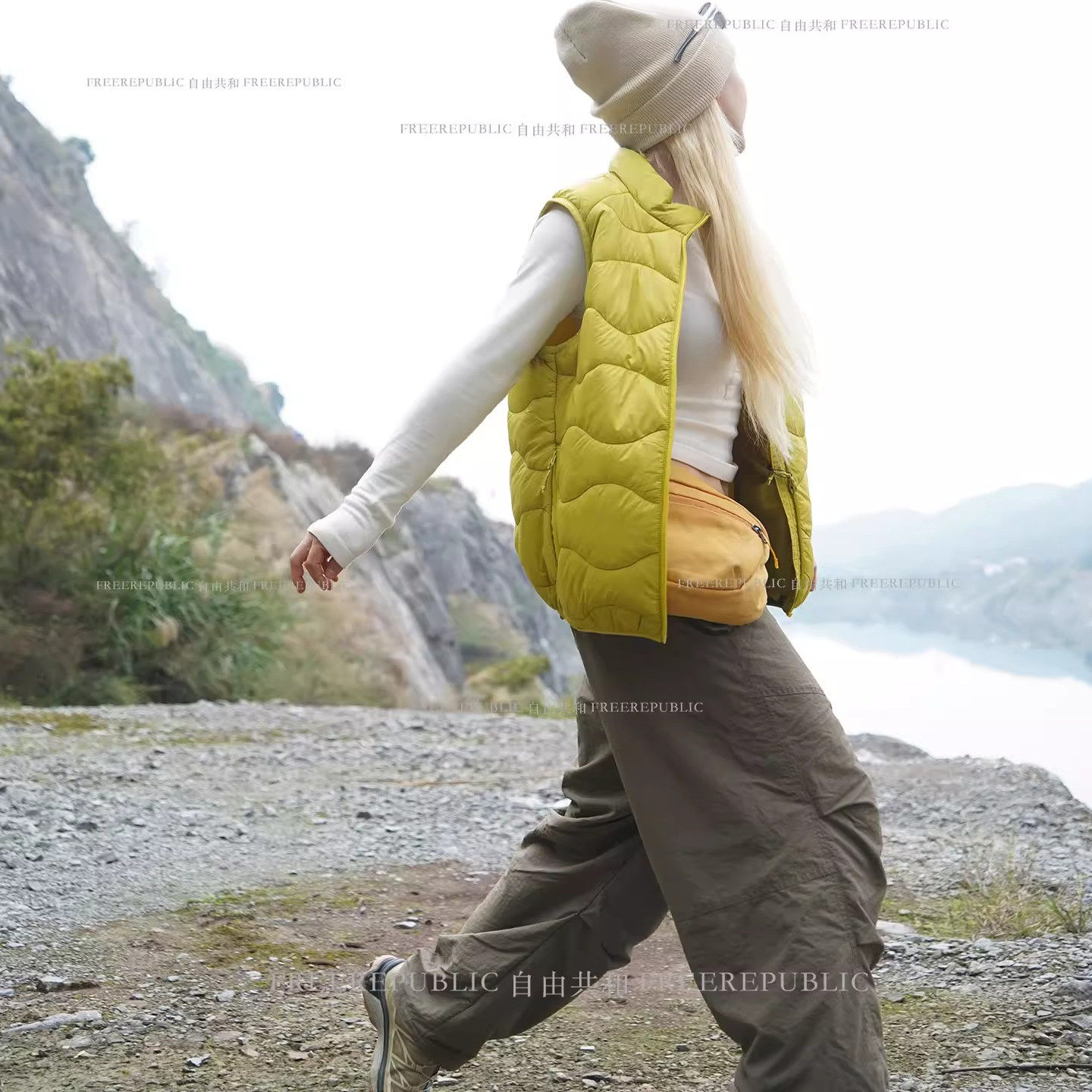 《自然复兴》山系户外速干防水加绒冲锋裤机能风宽松工装裤男女款