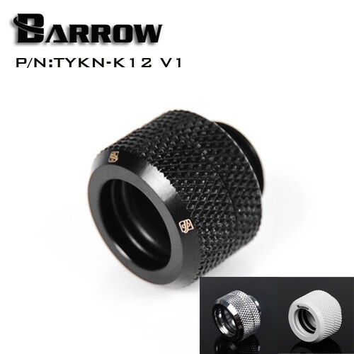 Barrow G1/4黑/亮银散热器/风扇