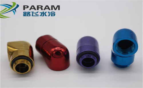 电脑水冷旋转弯头360度旋转