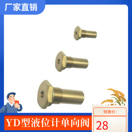 液位计单向阀液压配件YD-M22X1.5