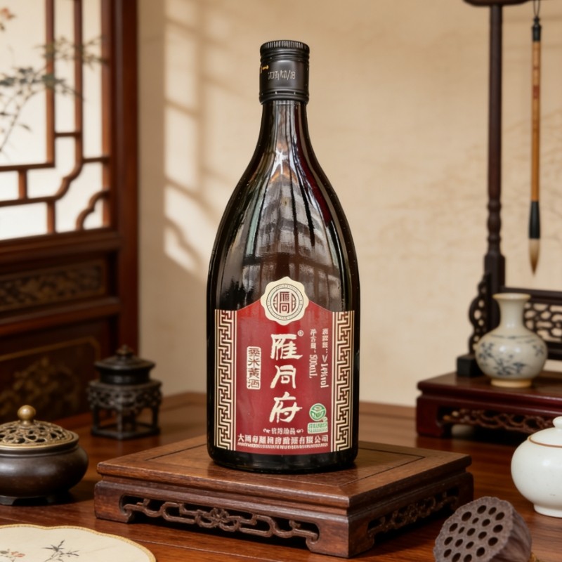 山西大同 雁同府黍米黄酒 纯粮酒500mlX2瓶