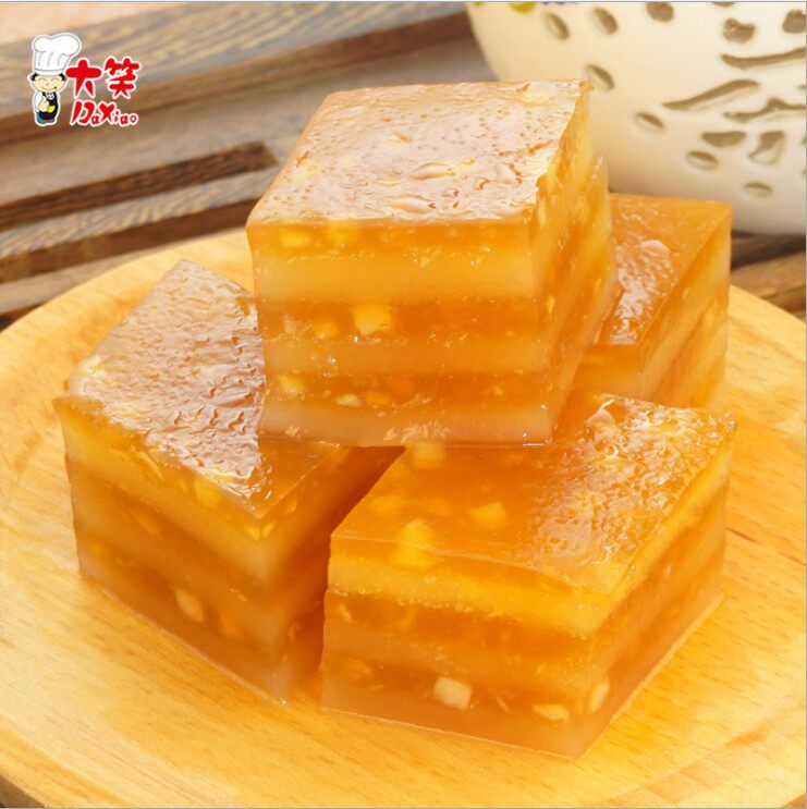 大笑椰汁马蹄糕 广式茶点早点心早餐蒸笼点心冷冻半成品4包起包邮