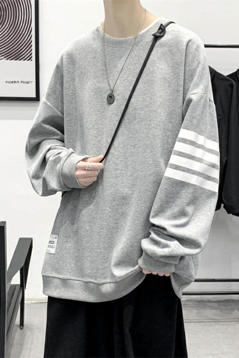 中性风81514-P55潮男卫衣ins春秋无帽上衣潮流宽松百搭潮牌外套韩,男装卫衣,电商D310（原电商305）