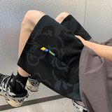 5030-P38休闲短裤男夏季运动直筒宽松沙滩裤潮牌港风日系薄款，男装休闲裤，电商D310（原电商305）