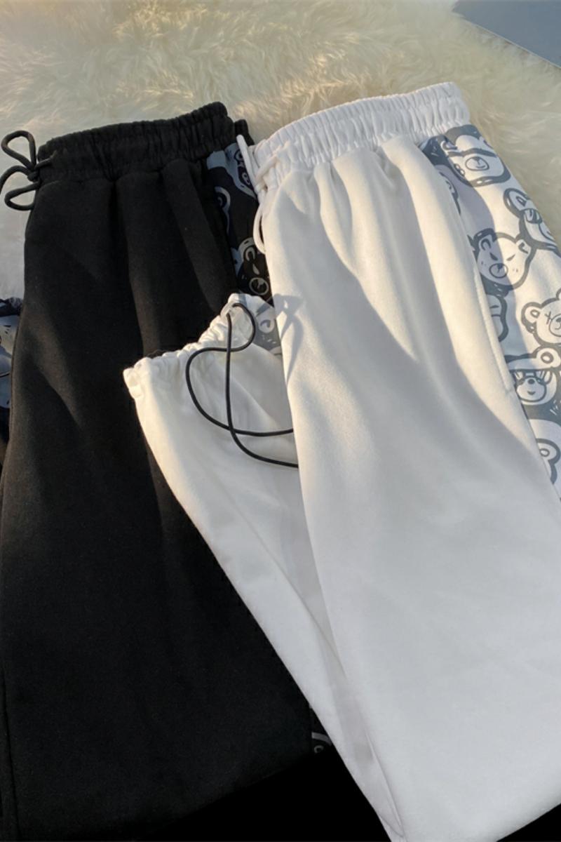 K886-P50卫裤高街男秋季裤子男士港风抽绳束脚直筒休闲裤,男装休闲裤,电商D310（原电商305）
