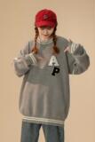 M817-P55毛衣男女温柔慵懒风开衫外套条纹软糯糯秋冬针织衫，男装针织衫/毛衣，电商D310（原电商305）