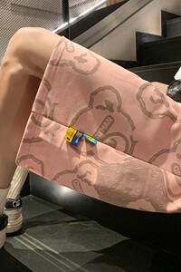 5030-P38休闲短裤男夏季运动直筒宽松沙滩裤潮牌港风日系薄款图片