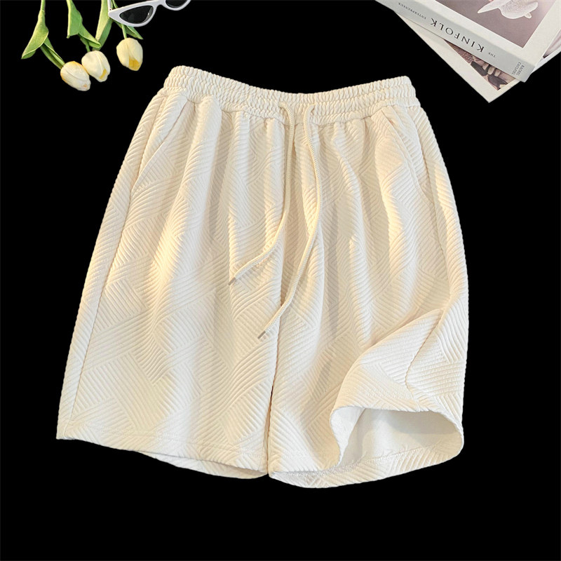 K010-P39春夏港风休闲纯色运动短裤男女宽松简约五分裤沙滩裤,男装休闲裤,电商D310（原电商305）