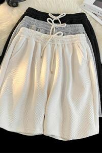 K010-P39夏季短裤子男女潮牌学生休闲运动五分裤潮卫裤图片