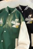 JK27-P75潮牌撞色夹克外套男士春秋季港风ins潮流棒球服百搭休闲，男装夹克，电商D310（原电商305）