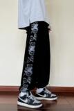 K886-P50休闲九分韩版潮流修身百搭束脚裤卡通卫裤ins港风男生，男装休闲裤，电商D310（原电商305）