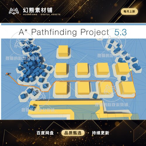 Unity 最新版 A* Pathfinding Project Pro 5.4.6 寻路插件