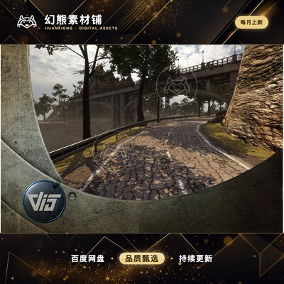Unity Coast Landscape Racing Track 4.0  山地赛车场景