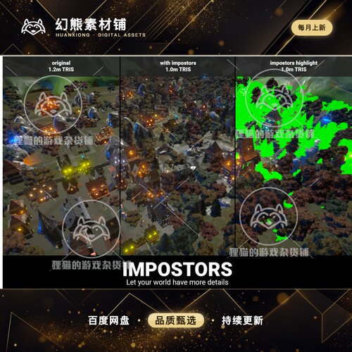 Unity Impostors - Runtime Optimization 2.1.0 运行时优化工具