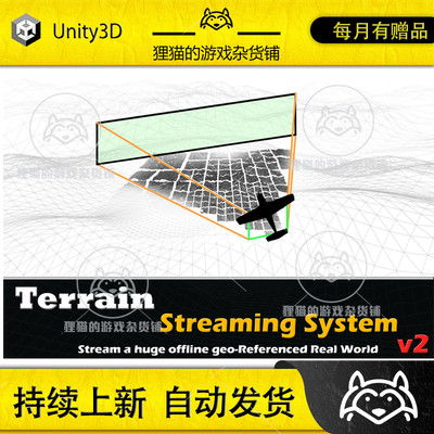 Unity Terrain Streaming System V2 地形流媒体系统 2.1