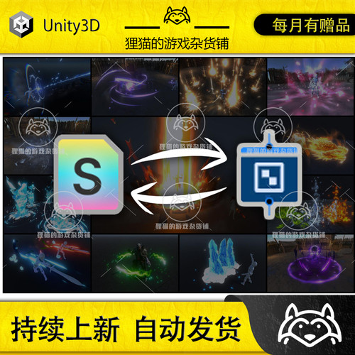 Unity Support package for Hovl Studio assets 3.17
