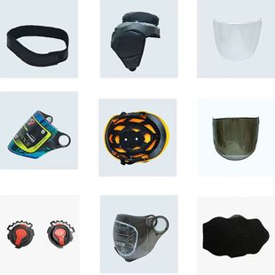 骑行头盔风镜挡风护目镜片防晒透明茶色防紫外线短镜长彩墨镜