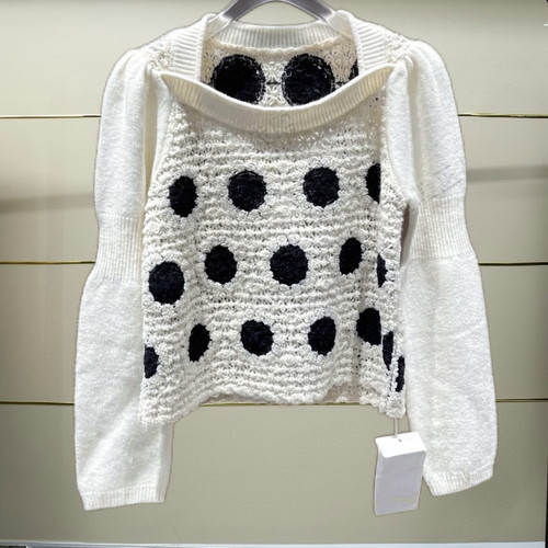 漳正品2025冬款拼接套头衫BBE438D113-250