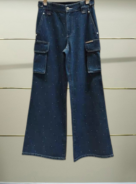 漳正品2025秋季CSA3062080-250蓝色牛仔裤-2690
