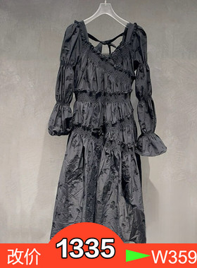 正品2023年春款多层打揽连衣裙BBC114J130-230